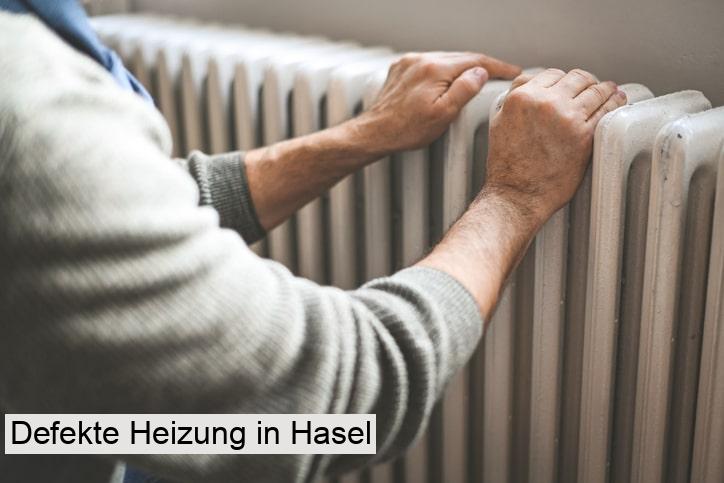 Defekte Heizung in Hasel